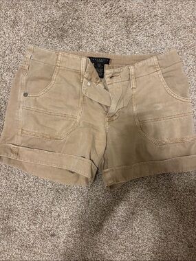Sanctuary Rolled-Hem Tan Shorts